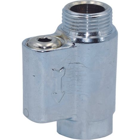 Valvola di sicurezza da 1/2"mf cromata