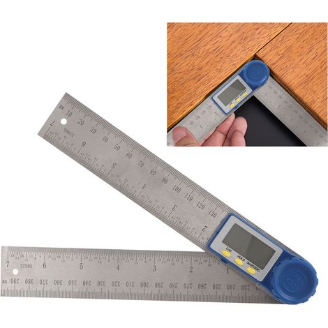 Digitales Winkelmessgerät aus Edelstahl, multifunktionales Winkelmessgerät, Winkelmesser, Holzbearbeitungs-Winkelmesser, hochpräzises Winkelmessgerät (1/5)