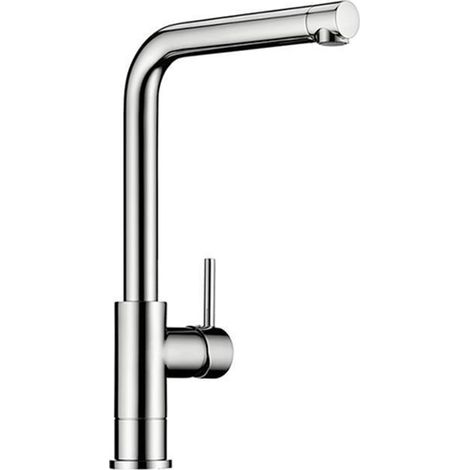 Naber Vor-Fenster-Armatur Arco 5, Einhebelmischer, edelstahlfinish, Niederdruck (1/4)