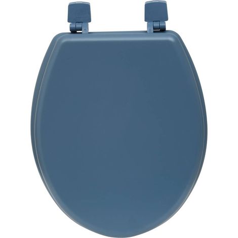 Abattant wc colorama 36x48cm bleu - 5five (1/5)
