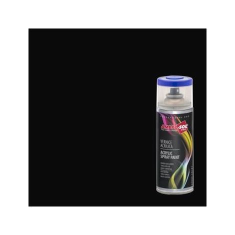SPRAY ACRILICO600ML NERO LUCIDO RAL 9005