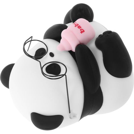 Veilleuse Panda Silicone Rechargeable LED Lumière Douce (1/5)