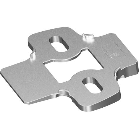 Hettich Winkeladapter für Kreuzmontageplatten 5°, Sensys, 9072533 vernickelt (1/2)