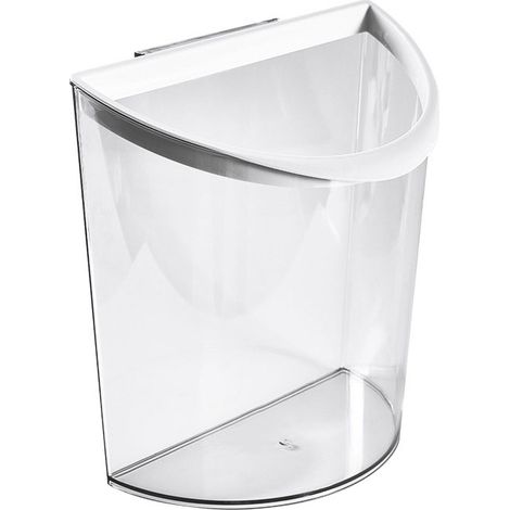 Poubelle suspendue sans perçage pour évier, gain de place, design moderne en PET durable 29x13.5x30cm (1/4)