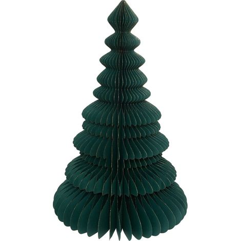 Árbol de Navidad de papel H.90cm verde - Atmosphera créateur d'intérieur