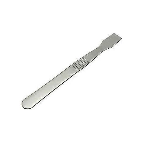 Grattoir plat en acier inoxydable pour pâte à souder (1/4)