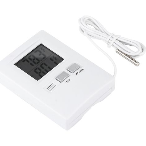 Thermomètre numérique LCD haute précision - Mesure de température intérieure et extérieure (fonctionne sur piles) (1/5)