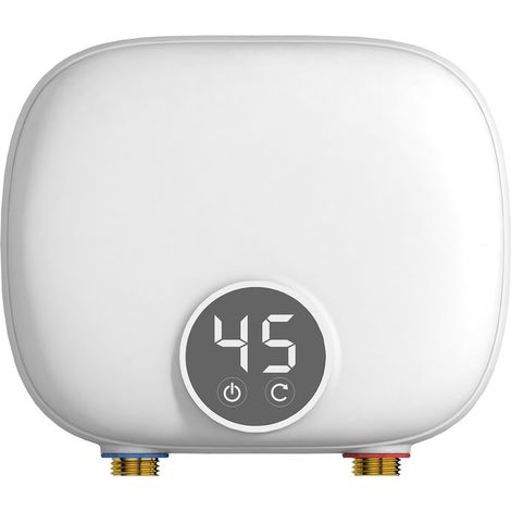 Esip – Chauffe-eau instantané 5500W 220V – Affichage LED température – Débit 800ml/min pour cuisine et salle de bain – Installation facile (1/5)