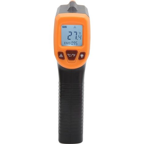 Spray gun of measured of temperature infrared with screen LCD, thermometer industrial GM320SOrange (1/5)