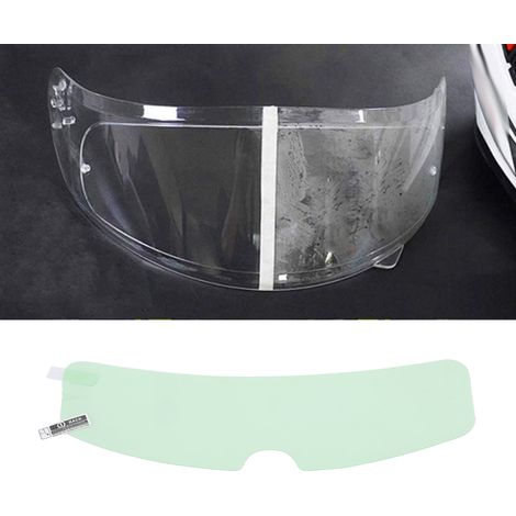 Le film antibuée pour casques de moto et de vélo électrique convient à tous les casques intégraux et demi-jet. (1/5)