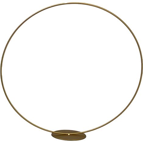 Vimin Box Cerchio Oro su Pedistallo D 25 Cm