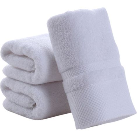 Toalla De Baño De Algodón Suave Y Absorbente Para Adultos Toalla De Lavado Rápido Para Rostro Mano Y Ducha Toalla De Baño De Color Sólido (1/5)