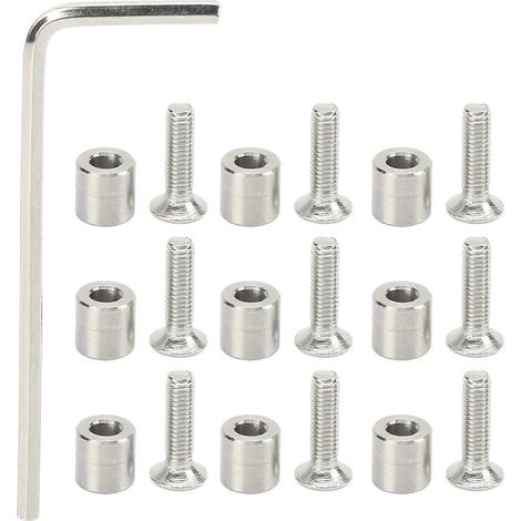 Schrauben-Stützplatten-Set aus Edelstahl, M3-Abstandshalter, Zubehör für Prusa MK3 Drucker