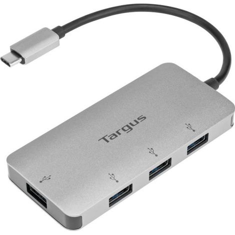 Targus ACH226EU Hub USB-C a 4 porte USB-A Argento (1/4)