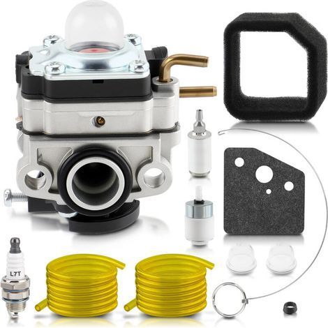 Carburateur Compatible Ryobi RY252CS, RY253SS – 25cc 2 Cycles – Manivelle Complète (1/5)