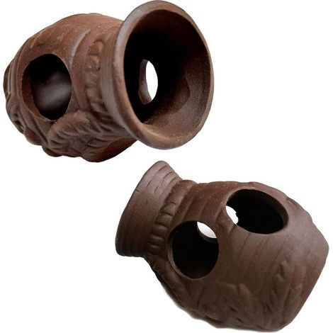 Escondite para acuario, 2 piezas, cueva para acuario, refugio para peces, refugio para acuario, decoración para acuario (1/5)