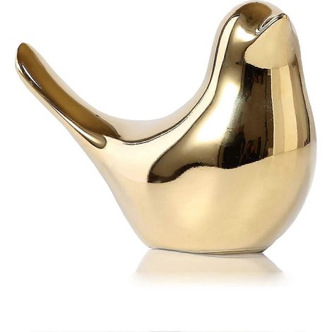 Wunderschöne kleine Tierfiguren von Ryan, moderne goldene Inneneinrichtung für Wohnzimmer, Schlafzimmer (1/5)
