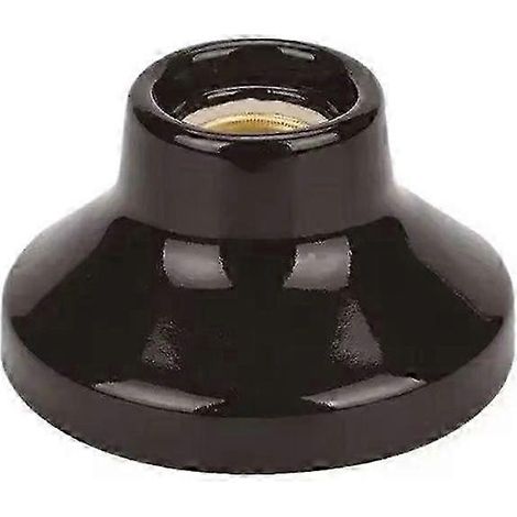 Support de lampe en céramique à monter soi-même, douille E27 en porcelaine, facile à installer, compatible LED. (1/5)