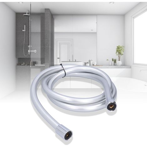 1,5 Meter langer PVC-Duschschlauch, Duschschlauch für Warmwasserbereiter, Duschkopfhalterung, Duschkopfschlauch, Regenwasserschlauch, explosionsgeschützt. (1/5)