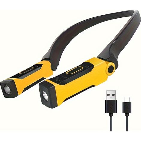 Lampe LED Suspendue - Lampe de Lecture Portative - Lampe d'Extérieur pour Camping Barbecue Course Nocturne - 1 Pièce (1/5)