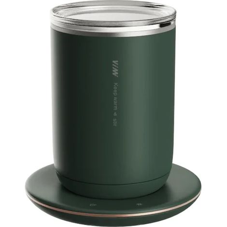 (Vert - 300 ml) Mug chauffant magnétique automatique 2 en 1 (1/5)
