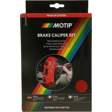 KIT PEINTURE ETRIER DE FREIN ROUGE 400ML DUPLI COLOR