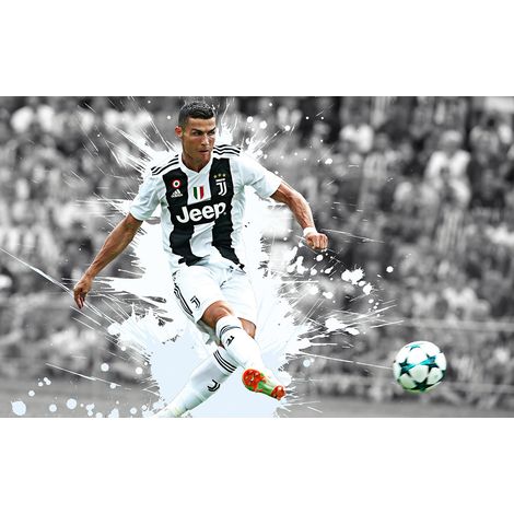 Papier peint panoramique Football - Joueur de Foot - 130 cm x 81 cm (1/2)