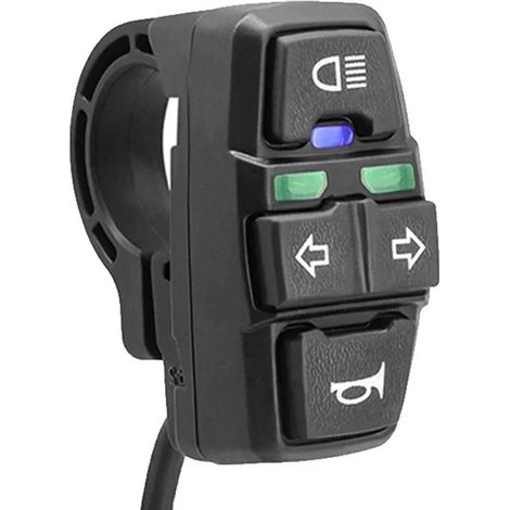 3-in-1-Schalter für Motorbeleuchtung, Hupe und Scheinwerfer (1/4)