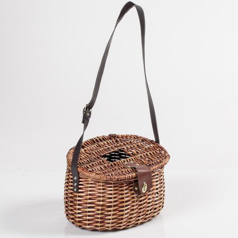 Cesto a tracolla per funghi, 33X26H24 cm (1/2)