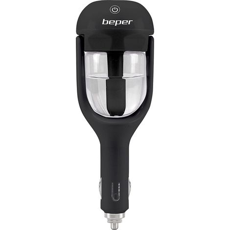Diffuseur/Humidificateur Auto d'arômes, 25 ML, 1,5-2 W, Inclinable jusqu'à 180°, Système de Fermeture Anti-Goutte, Bouton Touch, Nébulisation Continue ou intermittente, Fiche 12 V (1/5)