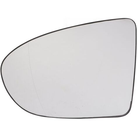 QORVA-Verre de rétroviseur latéral 96302BR72A, vue arrière avec remplacement chauffant pour Nissan Qashqai J10 2006 – 2013 gauche (1/5)