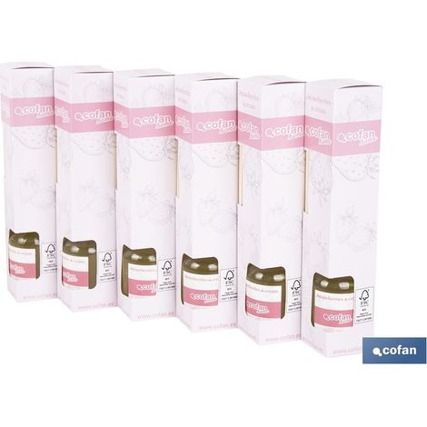 Diffuseur de tiges fraises et crème 50 ml (1/4)