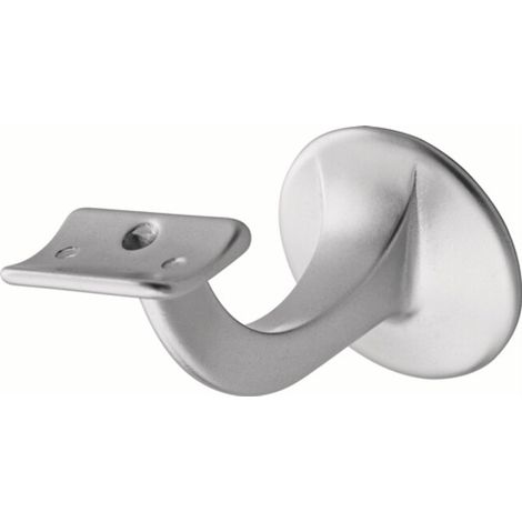 Support de rampe 3506 Aluminium argent anodisé D. plaque murale 56 mm (1/2)