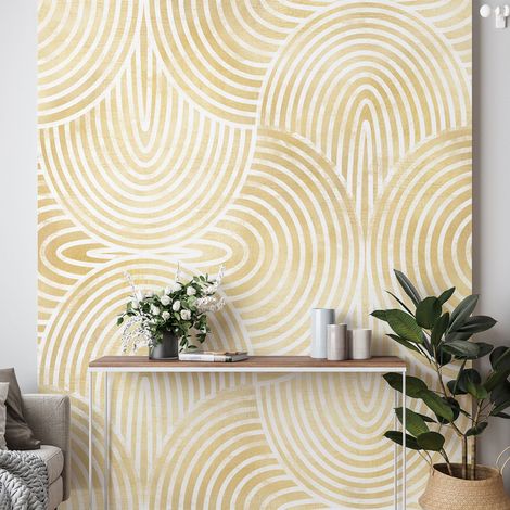 Papier peint panoramique - Motif Oriental - 130 cm x 155 cm (1/4)