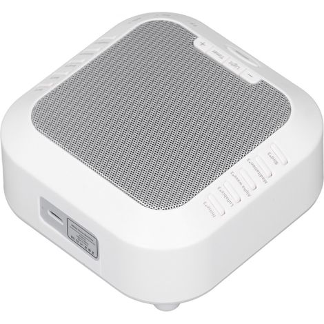 Machine à bruit blanc, 28 sons, veilleuse portable, minuterie musicale, machine à sons pour bébé pour l'endormissement (1/5)