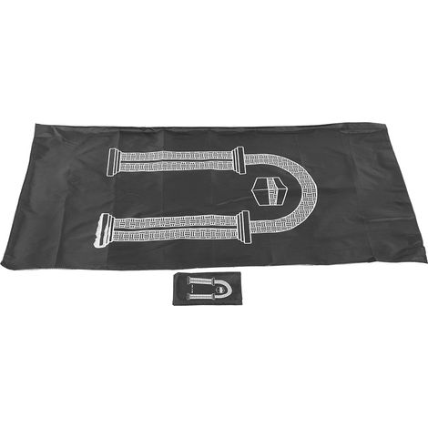 Tapis de Prière Islamique Voyage Léger, Couverture de Sol Anti-dérapant pour Maison Noir (1/4)