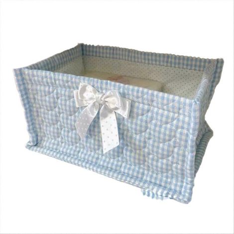 1 panier de rangement carré, organisateur de bureau, panier de rangement, décoration intérieure, panier de rangement matelassé, joli cadre de rangement, A (1/5)