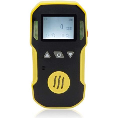 Moniteur de testeur de qualité de l'air. Détecteur de gaz Unique Portable, Alarme de Concentration de gaz Combustible Toxique et nocif pour l'industri (1/3)