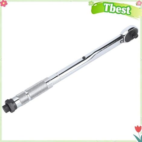 Tbest Clé torque 3/8in 19-110NM Clé Dynamométrique Haute Précision Clé à Cliquet Préréglée à auto outillage Sans accessoires (1/5)