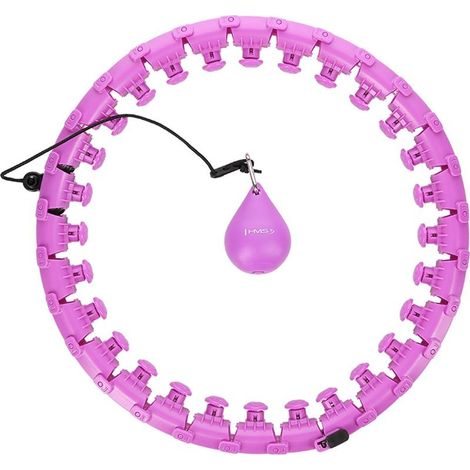 Cerceau de hula HHW12 grande taille avec clous et poids HMS (1/5)