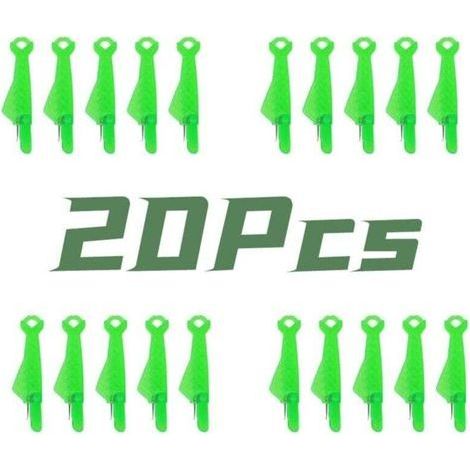 20 Pcs Needle Threaders, Sewing Accessories Sewing Needles Sewing Machine Needle Threader Plastic DIY Thread Threader, Sewing Thread Pass for Hand Sewing & Quilting Craft (Green) (1/4)