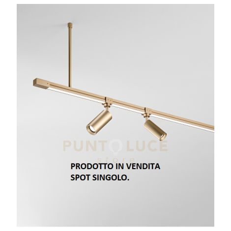 SPOT IP65 LED 15W 3000K 990LM ORO D.5,5CM L.12CM OUTY