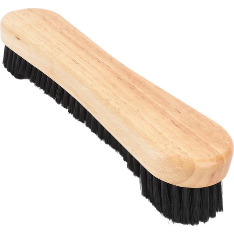Brosse de nettoyage multifonctionnelle de 30 cm (12 pouces) pour table de billard, poils souples en nylon et manche en bois. (1/5)