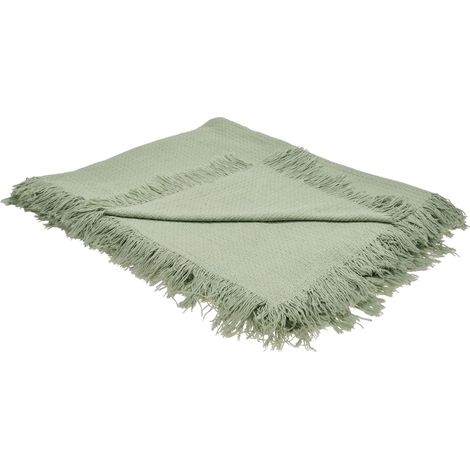 Tagesdecke YERBENT Baumwolle 200 x 220 cm Grün