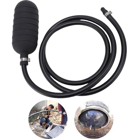 Zoternen – Bouchon de tuyau gonflable pour plomberie – Détection de fuite et tests de pression – Longueur 170mm – PVC renforcé pour durabilité (1/5)