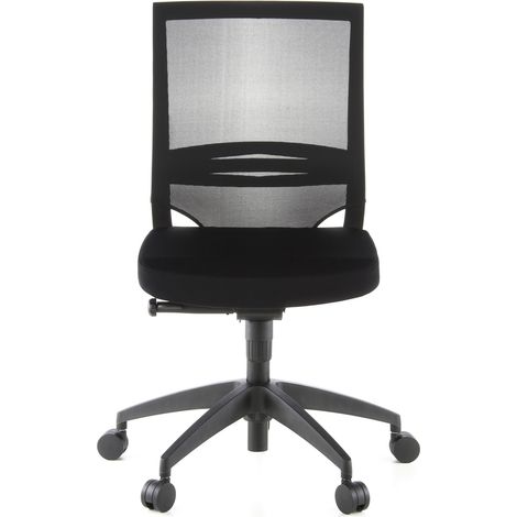 [GEBRAUCHT] Hjh Office Bürostuhl Chefsessel Drehstuhl Porto Eco Sitz Rücken Netz Schwarz B-Ware