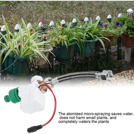 Electrovanne automatique ABS d'arrosage par atomisation micro-tube DC 20mm pour jardin (1/5)