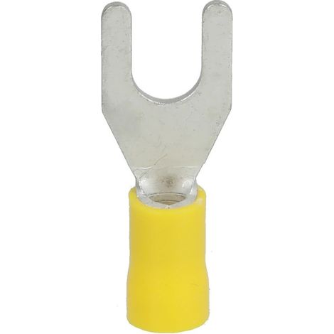 Cosses à fourche isolées pour section 4 - 6 mm²
