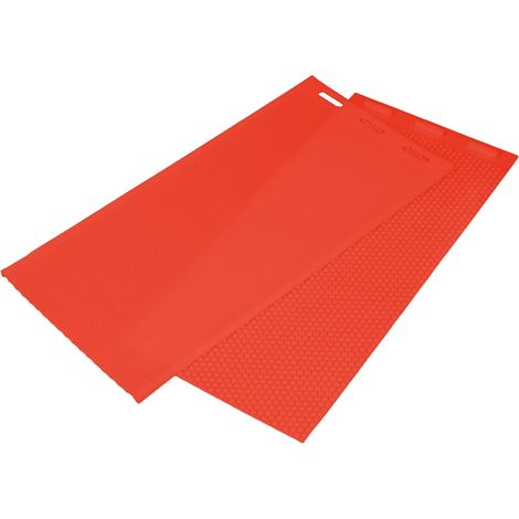 Moule de Plaque de Cire d'abeille, 2pièces 5.4mm Plaque de Base de Cire d'abeille poinçonnage gaufrage Machine Bricolage Manuel Silicone Cire d'abeille Moule Apiculture Accessoires (Rouge),A (1/5)