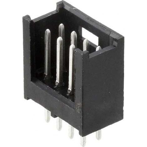 Connettore Modu II maschio 4x2 vie da circuito stampato